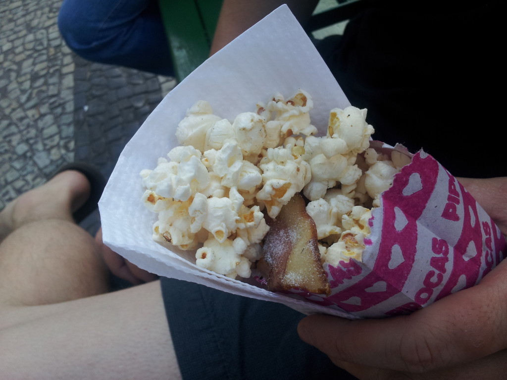 Bacon Popcorn in Brazil