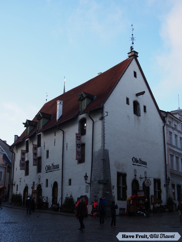 city center Tallinn old town