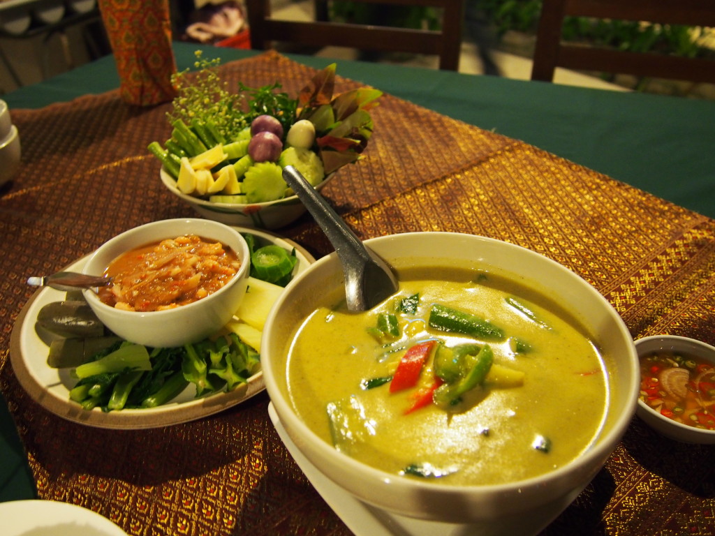 Thai chicken curry