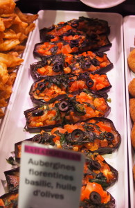 Stuffed Eggplant at Les Halles