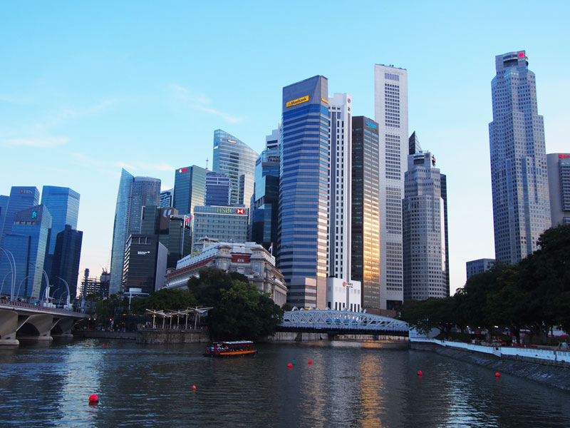 Singapore-Skyline