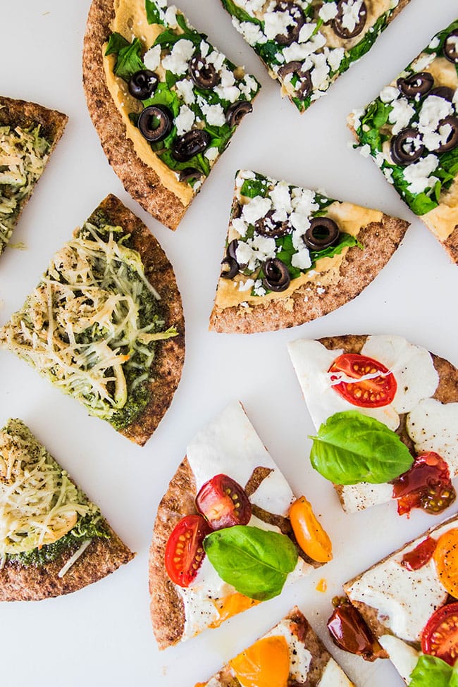 Pizza is a great dish for meal prepping.