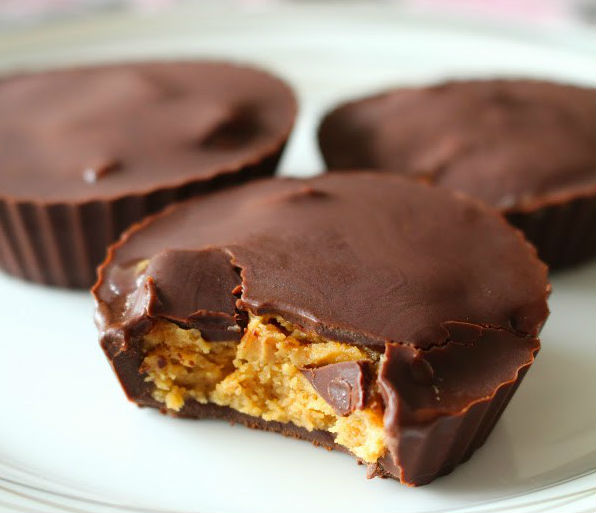 Chocolate Peanut Protein Cups