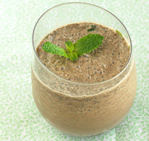 Double Chocolate Mint Smoothie