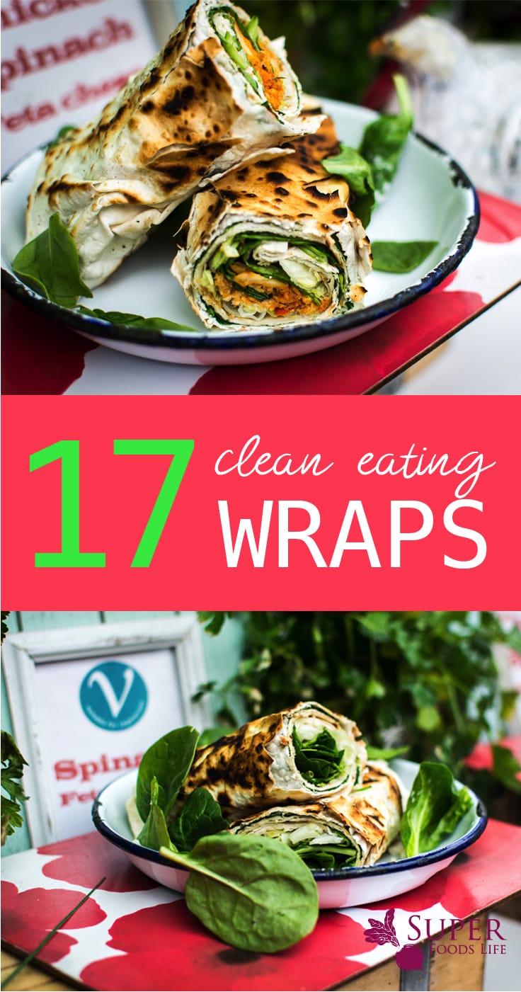 Yes, wraps are amazing, and yes, they can be healthy! I love these clean eating wrap recipes!!
